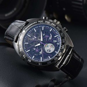 Теги Heuer Watch Womenwatch Menwatch Hot и Popular Haojiaya Multifunctional Маленький три игла хронограф мужской часы кожаные ремешки Quartz Watch 455