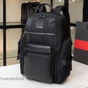 Нейлоновый стиль рюкзаки Business Simple рюкзак 232389 баллистический дизайнер мужчина Tumiis Leisure Сумка компьютер