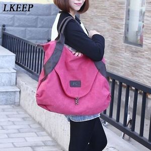 2021 Brand Large Pocket Casual Tote Womens Handbags Shoulder Handbags Canvas Capacity Bags For Women Messenger Bags Women Bag 216Y