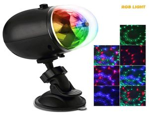 Przenośne laserowe światła sceniczne RGB Trójwymiarowe okrągłe oświetlenie koła Mini DJ Laser na świąteczne imprezę domowy klub ślubny PRJ9461760