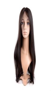 Capelli umani Mezzo parrucche per Womenkosher Wig Wig European Hairvirgin Capelli cambogiani pizzo dritto Wig6877489