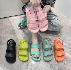 50off 샌들 PVC 여성을위한 Flating Flater Flater Flater Flater Flater Flater Flater Flater Flater Flater Flats Beach Female Footwear Sandles Heels 070421692276