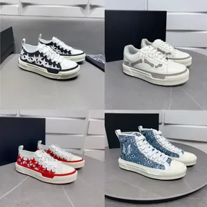 Дизайнерская обувь Ma Court Hi Sneaker Fashion Stars Shoe Men Canvas High Top Sneakering