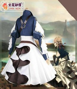 Anime Violet Evergarden Cosplay kostium mundurowy Kobiet Kobiety ubiera się cosplay5117304