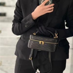 Totes Nya Gaby Rose Bags Women äkta väskor Kvinnors designer Bag Luxury Handväska axelbox Messenger Purse Mini Leather Crossbod Utbn