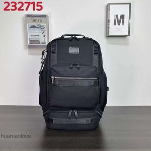 232715d Backpacks Rucksack Designer Tumiis Bag Ballistische Initialen Nylon Business Freizeit im Freien Multi funktionelle Männer ICRZ ICRZ