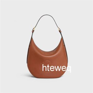حقيبة الكتف الفاخرة حقيبة يد أعلى جودة Heloise Hobo Triomphes Leather Womens Crossbody Tote Fashion Designer Bags Mens Cleo Clutch Pochette Travel