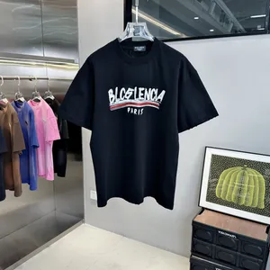 BLCGレンシアユニセックスサマーTシャツメンズヴィンテージジャージーTシャツレディースオーバーサイズヘビー級100％コットンファブリックワークマンシッププラスサイズトップスティーBG30220