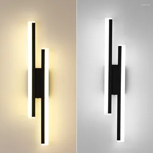 Wall Lamp Modern LED Black Gold Dimmable Decorative Spotlight For Bedroom Living Room Bedside Background Interior