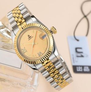 2022 Woman Diamond Watch Ladies Watchs Gold 31mm 36mm Bracciale Giubileo Bracciale largo Strap piatto Montre de Luxe 2813 Automatico in acciaio S6708371