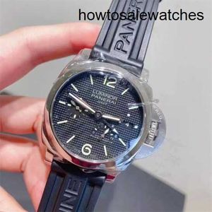 레저 손목 시계 Panerai Luminor 1950 시리즈 자동 기계 날짜 디스플레이 방수 스위스 남성 시계 캐주얼 비즈니스 럭셔리 시계 PAM00537 42mm