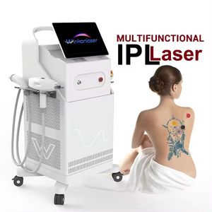 Manufactory 5 In1 Beauty Equipment IPL Diode Laser 4 Handle Device E-light IPL Hair Removal laser Machine Price For Sale