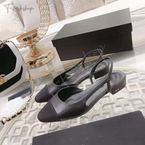 Дизайнерские сандаловые классические каналы Flats Ballet Shoes Cclys Loafers Sandal Spring и осенняя танцевальная обувь коровь