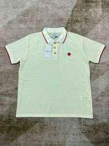 Novas camisas de pólo de velo de luxo de designer masculino ~ Us size poloshirts ~ belos homens de alta qualidade designer camisetas pólo de manga curta