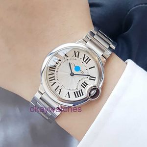 Cartre Luxury Top Designer Relógios automáticos Counter Blue Balloon Series Watch Quartz Womens 36mm com caixa original
