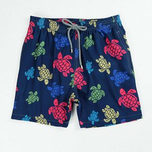 24SS Vilebre Short Vilebrequin Turtle Summer Designer Shorts Men 's Printed Surfing Pants Sandfast Dry Beach Pants 유럽 및 미국 브랜드 반바지 474