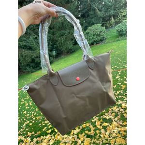 Luxury Leather Designer Brand Shoulder Bag Tote Nylon Embroidered Canvas Handheld Dumpling Bag Single Shoulder Stor kapacitet Pendlar Fashion Totedsy0