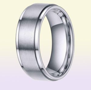 Tigrade 68 -миллиметровый серебряный цветовой карбид карбид кольцо мужчины Черное обручальное обручальное обручальное кольца мужской обручальные кольца для женщин мода Bague3309671