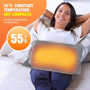 Carpets USB Electric Heating Washable Pad For Cramps And Back Pain Relief Graphene Intelligent Constant Temperature 30x60cm