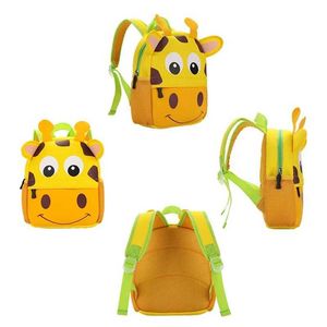 Mochilas novas bolsas para crianças 3D Backpachas de bochechas de jardim de infância Animal Animal Toddle Kids Moda