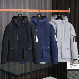 2024 Fashion Storm Jackets Luxury Design Mens Spring and Autumn New Korean version av trenden Simple All Fit Casual Hooded Maya Jacket