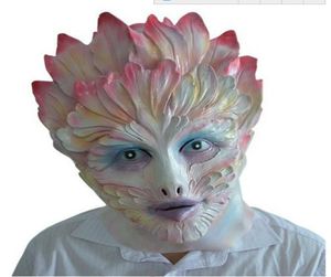 Flower Elf Latex Mask Full Face Halloween Sexy Women Rubber Masks Masquerade Cosplay FancyParty Costume Cosplay Props Adult Size1922653