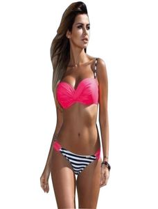 Bikinis sexy Frauen Badeanzug Bandeau Biquinis gepolstert MAillot Femme Push Up Bikini Set Summer Beachwear SXL7728845