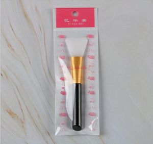 Makeup Brush Silicone Mask Brush Ansikte Eye Makeup Silica Gel Mask Brushes Cosmetic Beauty Tools3678009