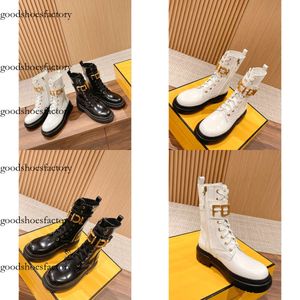 Boots Designer Women Platform Boot Silhouette Ankle Thick Martin Booties Real Leather Best Quality Classic Sopa Up Original Edition IES