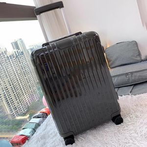 Fashion PC Travel Suitcase Designer Spinner Boarding Bagage Password Lock 10 Färger 21 26 30 tum