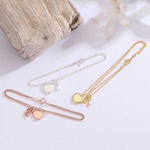 Chain T Jia Di Bracelet Boutique Jewelry Valentines Day Gift Heart Card Handicraft Q240507