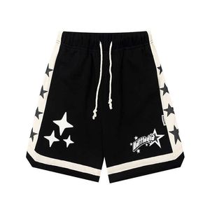 Men's Shorts American street sports shorts for men and women in summer loose China-Chic brand basketball high street guard pants hip hop pants for lovers H240508
