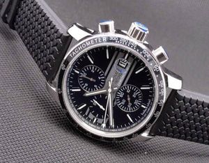 Famous Brand Miglia Men Chronograph Quartz Sport Watches Grans Turismos GTS XLS Date Luxury Swiss Mens Stainless Wristwatches Rubb8856669