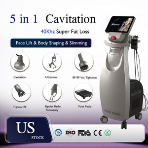 2024 Cavitation RF Body slimming ultrasonic cavitation machine for home fat exploding instrument SPA home use