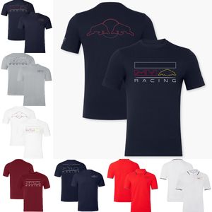 2024 F1 F1 Racing T-shirt Fórmula 1 camiseta de pólo da equipe T-shirt Summer Summer Masculino Casual Crew Crew Neck T-shirts Sports Jersey Tops