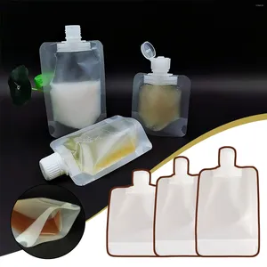 Garrafas de armazenamento Fluido de shampoo portátil Fluido Sub Bottle Packaging Travel Sabão líquido Saco de enchimento cosmético embalagem