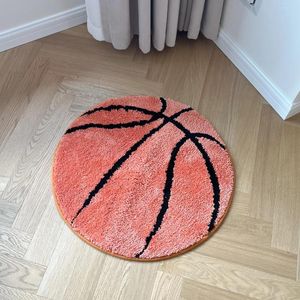 Carpets LAKEA Basketball Tufted Rugs Doormat Mat Anti-Slip Kitchen Bedroom Handmade Rug Carpet Living Room Entrance Home Deco