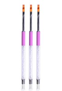 Whole Pragmatic Nail Brush Tools Nail AGradient Dizzy Dye Pen Nail Painting Tools Handle Nylon Ombre6956222