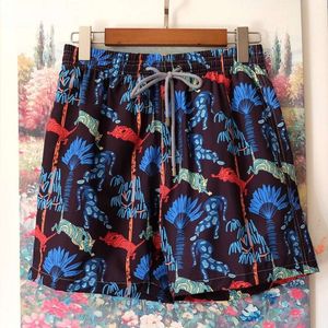 Havssköldpadda Vilebrequin Beach Shorts med triangulär mesh fast färg broderad snabb torkning Löst andningsbara avslappnade strandshorts 491