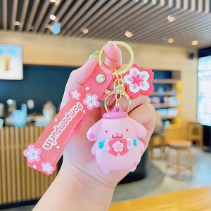 Fashion Cartoon Movie Character Keychain Rubber And Key Ring For Backpack Jewelry Keychain 53020