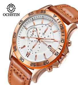 2018 Ochstin Business Men Watches Top Brand Luxury Famous Mens Quartz Assista Wrist Male Male Horário Relógio Relogio Masculino4135940