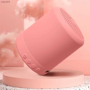 Tragbare Lautsprecher Mobilfunklautsprecher 1PC Wireless Mini Bluetooth -Lautsprecher Mini Tragbarer hochwertiger Bass -Lautsprecher -300mah Outdoor Tragbarer Pink Travel Lautsprecher WX