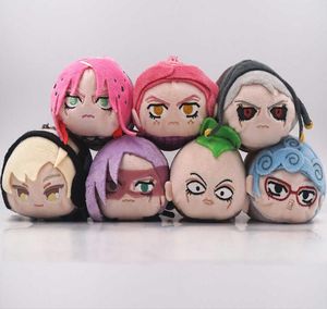 9cm JoJos Bizarre Adventure Golden Wind Anime Risotto Nero Pesci Melone Diavolo ITA BAG Plush Keychain G10192209133