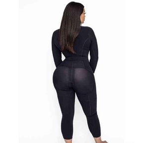 NXY Women Bodysuit pós -partumtummy Shapewear Shapewear Faja de Corpo Full de Corpo Completo com Brawhaper Caia alta 2206136909930