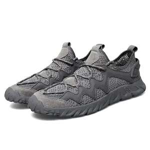 Luxury men's sports shoe designer high-end shoes, fashionable classic mesh shoes, men's outdoor shoes, low cut lazy shoes, trendy breathable casual shoes