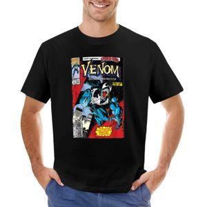 T-shirt maschile Lethal Protector Retro Comic Graphic T-shirt personalizzato per indumenti da uomo Design Il tuo abbigliamento estetico2405