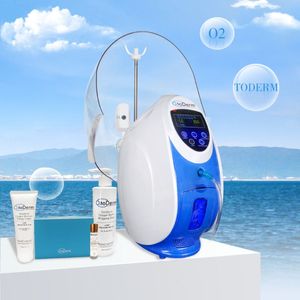 Microdermoabrasione O2Toderm Oxygen Macchina per cura della pelle maschera per cupola per ossigeno Acne MD Macchina per il trattamento dell'acne MD