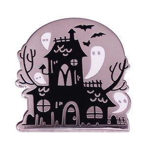 Halloween horror scary tarot gothic enamel pin childhood game movie film quotes brooch badge Cute Anime Movies Games Hard Enamel Pins S20