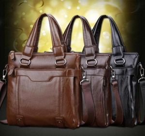 Мужские портфели в кожаные сумочки компьютерные сумки для ноутбука винтажный портфель ноутбук мужской компьютер пакеты на плечо водонепроницаем