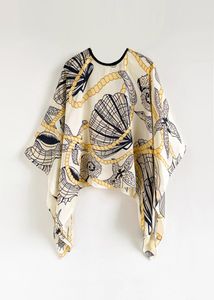 Scarves Poncho Pullover Shawl Sun Protection Scarf 2024 Versatile Paired With Women's Loose Summer Sunscreen Leisure Clothing